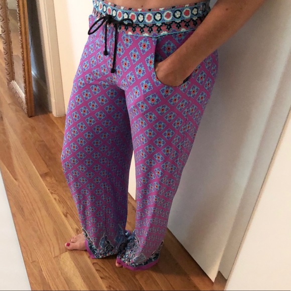 Nanette Lepore Other - Nanette Lepore Moroccan Medallion Beach Pants